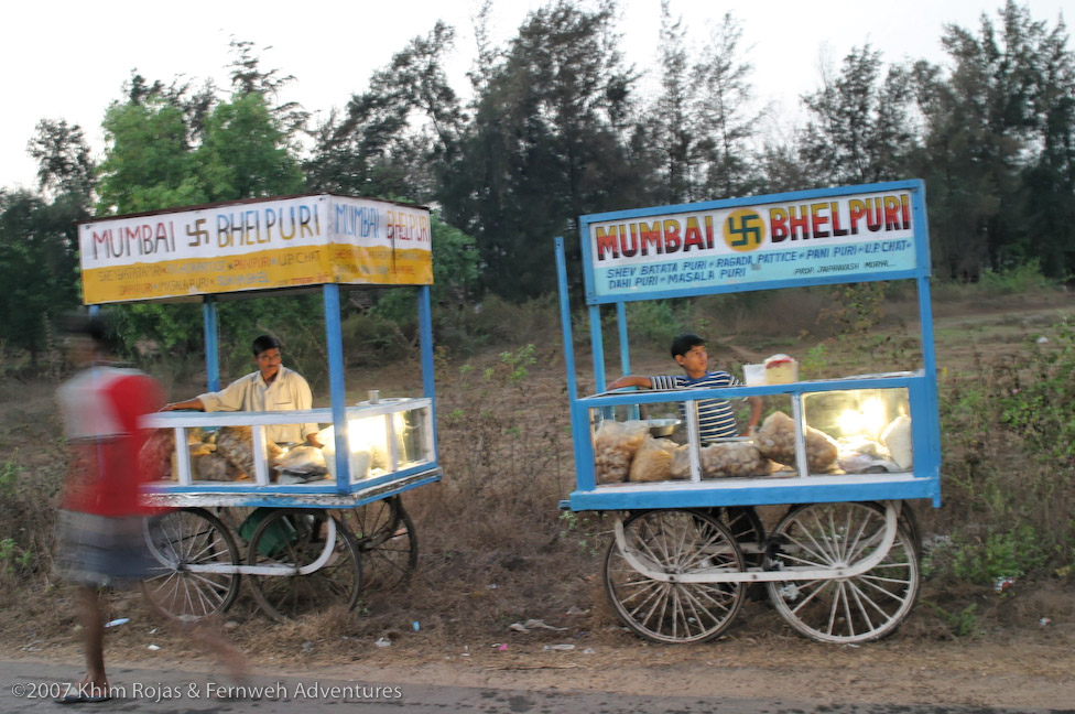 Street snacks.