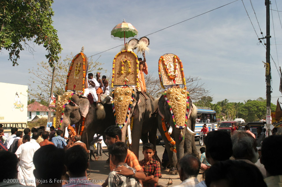 Religious Festival in Vitanappally