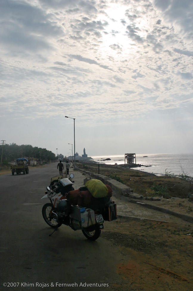 Kanniyakumari, southern most tip of India