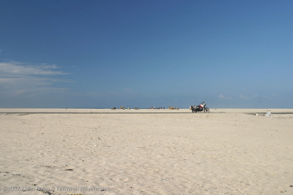 Beach near Adam's Bridge