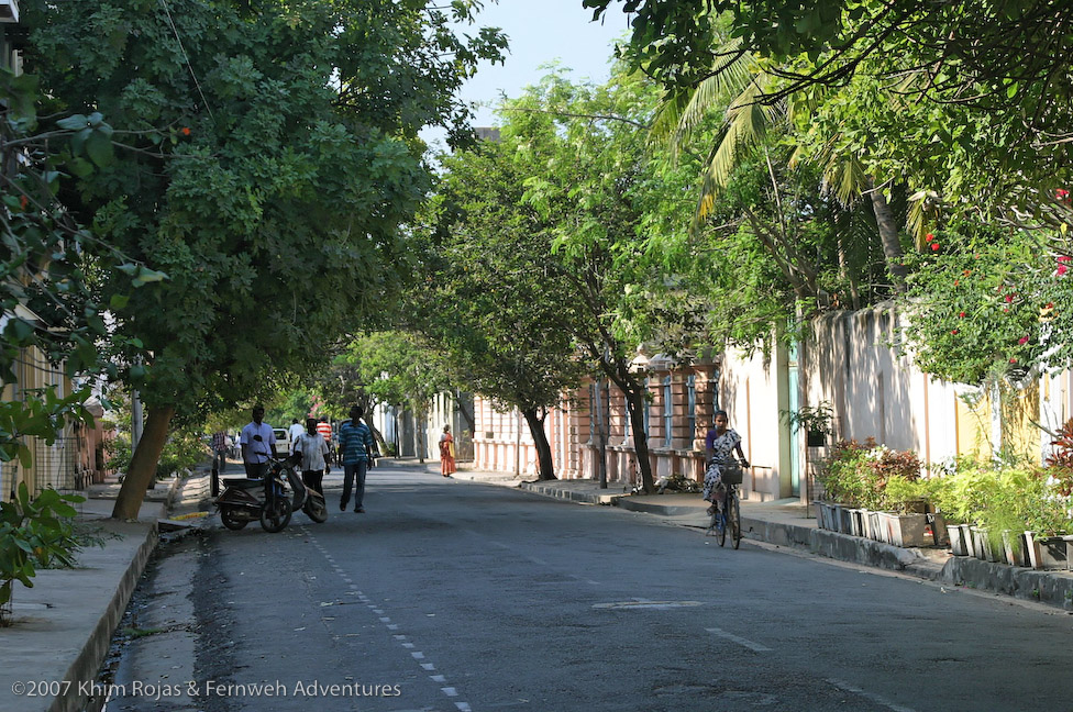 Pondicherry, the French part of town