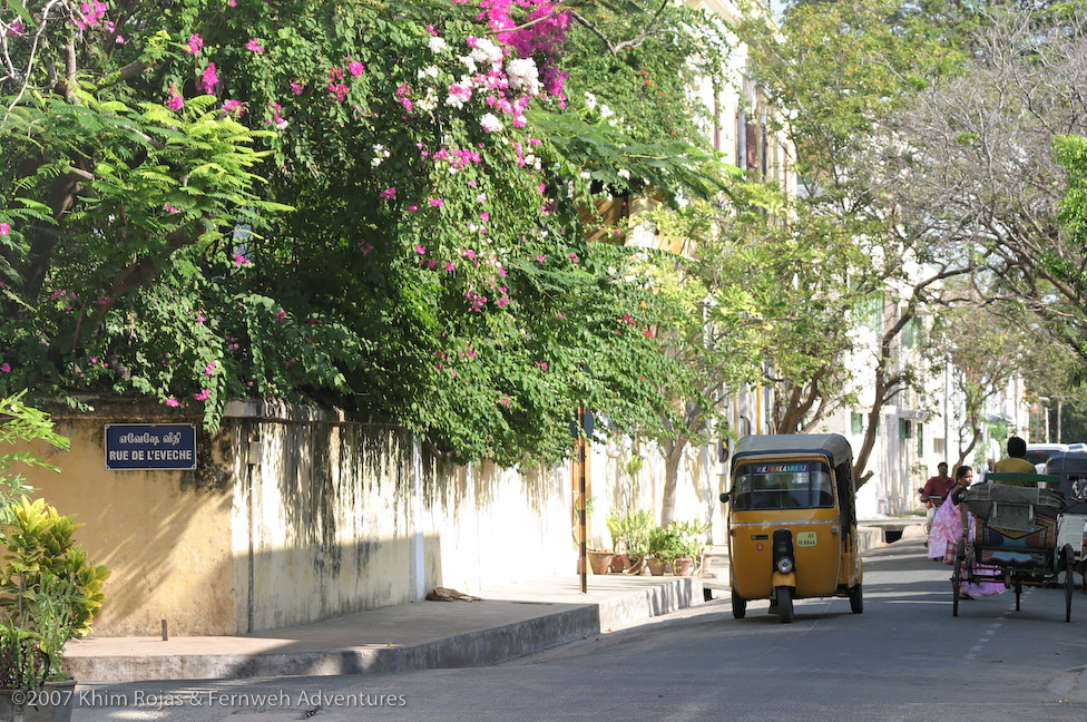 Pondicherry, the French part of town