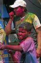 Holi festival sights