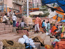 Ghant scene in Varanasi