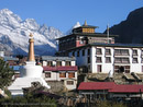 Tengboche Monastery at sunrise